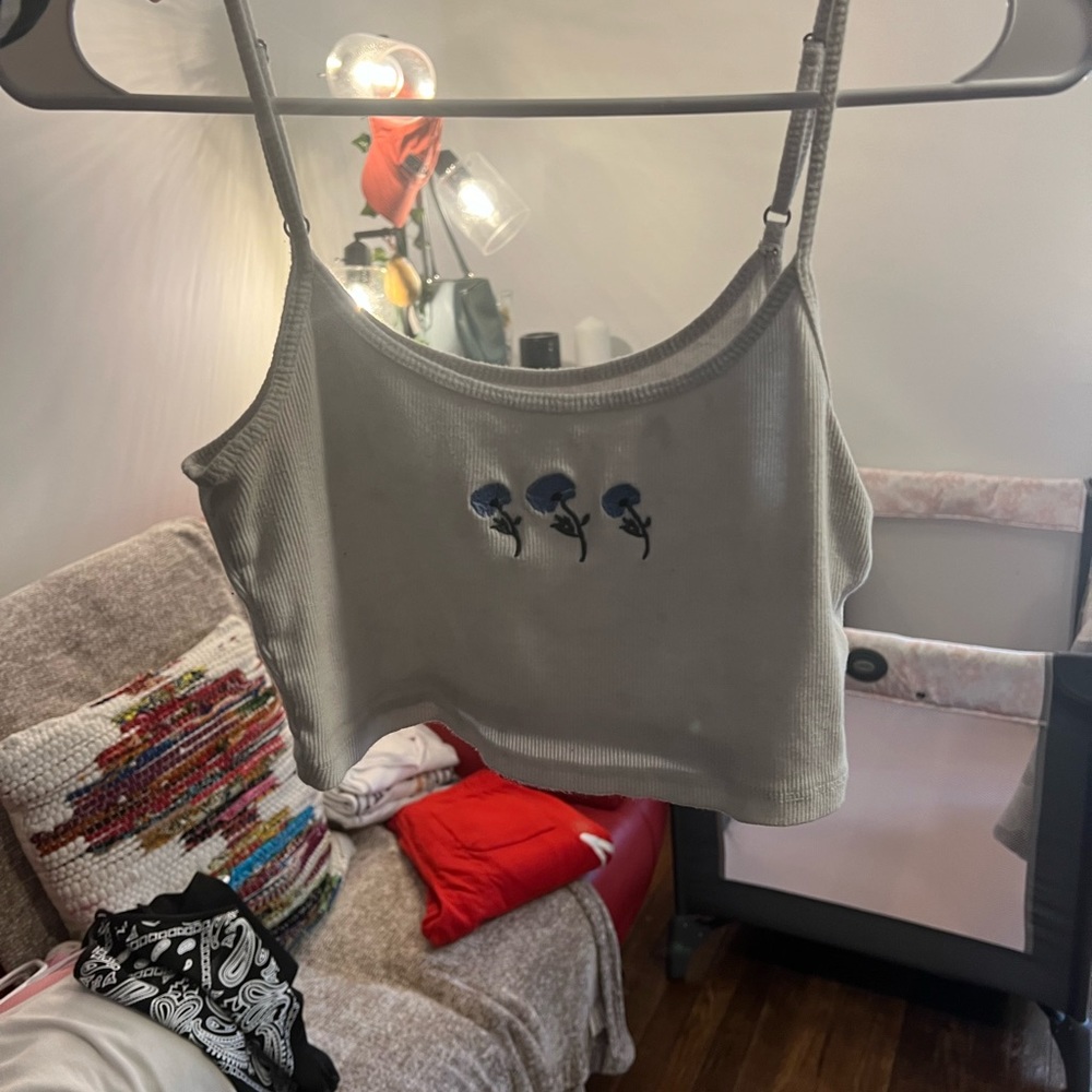 Cute cropped tank top from Pac Sun. Size Small.